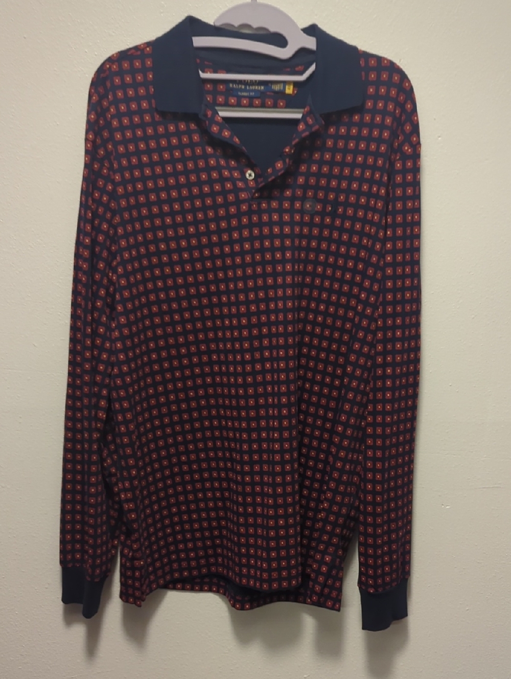 NWT Polo Ralph Lauren Classic fit Pull over Polo Sz Medium